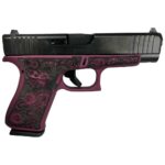 GLPA4850201PBC 1 Glock 48 Custom "Black Cherry Paisley Frame" Handgun 9mm Luger 10/rd Magazines (2) 4.17" Barrel Austria