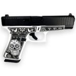 GLPA4850201SSWB 1 Glock 48 Gen 5 Custom "Sugar Skull White & Black" Handgun 9mm Luger 10/rd Magazines (2) 4.17" Barrel Austria