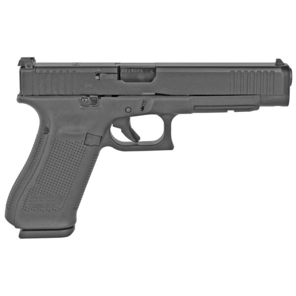 GLUA343S101MOS 1 Glock 34 Gen 5 MOS Competition Handgun 9mm Luger 10/rd Magazines (3) 5.3" Barrel Black USA