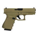 GLUI1950203FDE 2 3 Glock 19 Gen 3 Custom "FDE" Handgun 9mm Luger 15/rd Magazines (2) 4.02" Barrel USA