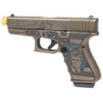 GLUI19502T 3 4 Glock 19 Gen 3 Custom "Trump Edition" Compact Handgun 9mm Luger 15rd Magazines (2) 4.6" Threaded Barrel USA