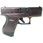 GLUI4350201RB 1 Glock 43 Custom "Shimmering Razorback" Subcompact Handgun 9mm Luger 6rd Magazines (2) 3.41" Barrel USA