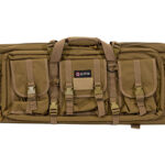 GOGPS DRC42 FDE 1 GPS DOUBLE RIFLE CASE 42" FDE