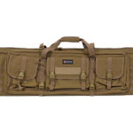 GOGPS DRC55 FDE 1 GPS DOUBLE RIFLE CASE 55" FDE