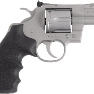 Colt Python .357 Magnum revolver matte stainless with black Hogue Hogue grips