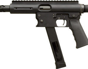 TNW Firearms ASR Aero Survival Rifle 9mm Luger in black with collapsible stock and Glock-style magazine