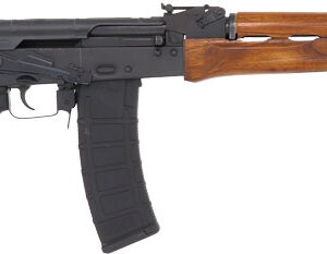 Riley Defense RAK74 5.45x39 AK-74 style rifle with teak furniture, side view