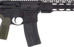Radical Firearms RF-15 .223 Rem/5.56 NATO 16" rifle with 15" RPR M-LOK rail, black metal and OD green stock