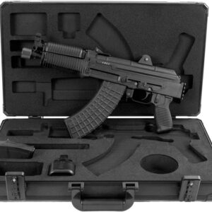 Arsenal SAM7K-56 7.62 x 39mm pistol with black furniture and 30rd magazine in hard case