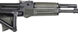 Arsenal SAM7SF-84E 7.62x39mm OD Green semi-automatic rifle folded and unfolded