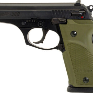 Bersa Thunder 380 Combat Plus .380 ACP 3.5-inch barrel matte black with OD green rubber grips