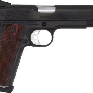 Tyler Gun Works TGWGVBL45 1911 .45 ACP 5-inch match barrel blued slide walnut grips