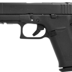 Glock 48 MOS Compact Handgun 9mm Luger 4.17" barrel black with front rails