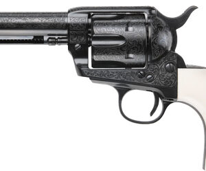 Pietta 1873 The Shootist .45 Long Colt 4.75-inch blued revolver with ultra ivory grips