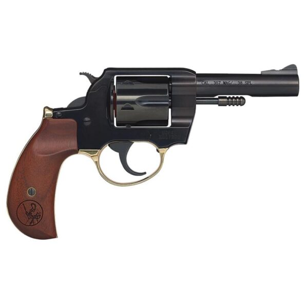 HLH017BDM 1 Henry Big Boy Revolver .357 Mag/.38 Spl 6rd Capacity 4" Barrel Birdshead Grip CA Compliant