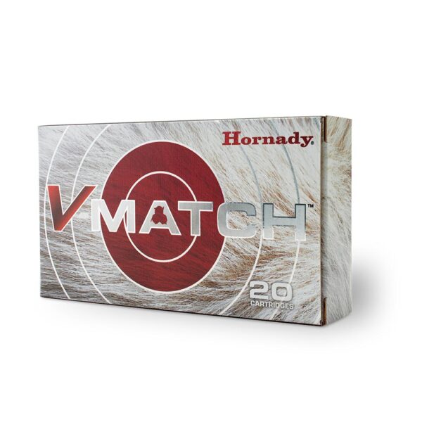 HO81542 Hornady V-Match Rifle Ammunition 6mm Creedmoor 80gr ELD-VT 20/ct