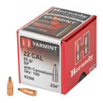 HRB2266 1 HRNDY 22CAL .224 55GR SP W/C 100CT