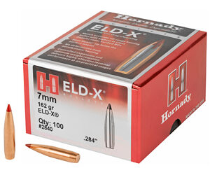 HRNDY ELD-X 7MM .284 162GR 100CT
