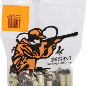HSM BRASS 9MM ONCE FIRED