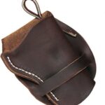 HT10801 Hunter Leather Western Loop Derringer Holster Right Hand