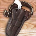 HT108240 Hunter Leather 4" - 5 1/2" Single Loop Single Loop Antique Brown