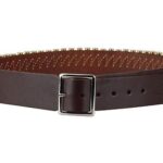 HT1381L Hunter Leather Specialty Belts .38 Caliber 40" - 45" Large Antique Brown