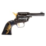 HXBK22B3SCNGA 1 Heritage Barkeep Handgun .22 LR 6rd Capacity 3" Barrel Black with Gold Scorpion Accent