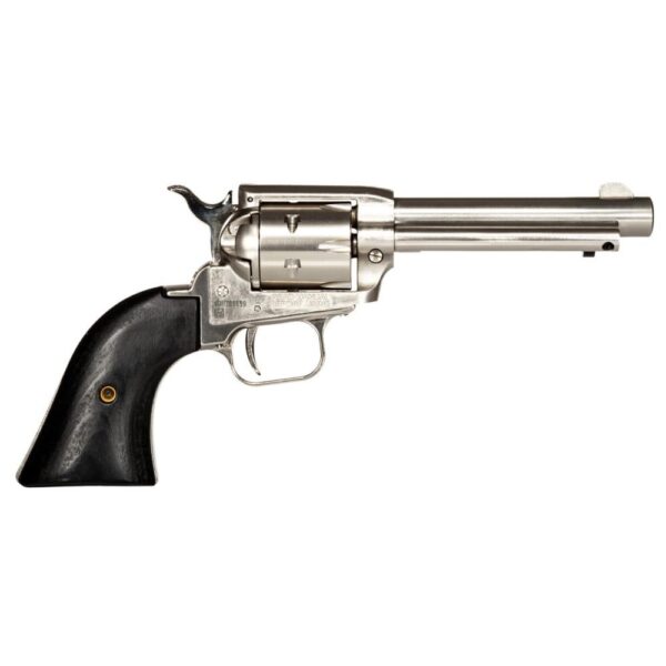 HXRR22NI4BW 1 Heritage Rough Rider Handgun .22 LR 6rd Capacity 4.75" Barrel Black