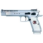 IFTFGOLDMX9 Tanfoglio Gold Match Xtreme Handgun 40 S&W 13rd 6" Barrel Silver