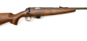 Keystone Sporting Arms 722 Sporter .22 LR bolt-action rifle with blued finish and walnut stock