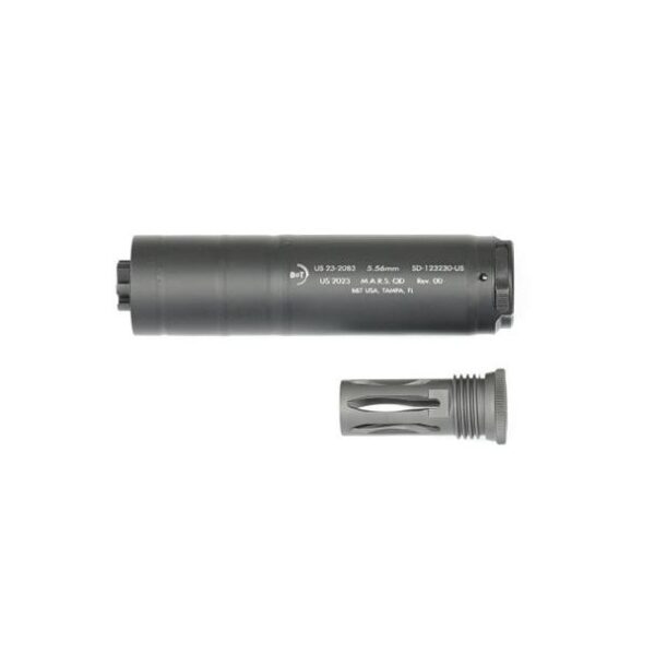 KHSD123230US B&T MARS QD .223 Suppressor w/Flash Hider 5.56mm Black