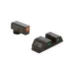 KQGL818 Ameriglo Trooper Tritium Sight Set Green with Orange Front Green with Black Rear for Glock Gen 5