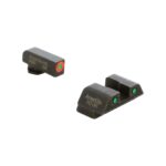 KQGL823 Ameriglo Trooper Tritium Sight Set Green with Orange Front Green with Black Rear for Glock 42 43 43x 48