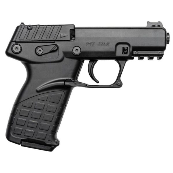 KTP17BLK 1 Kel-Tec P17 Handgun .22 LR 16rd Magazines (3) 3.8" Barrel Black