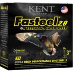 Kent20FasteelPrecision20Plated20Steel20Waterfowl Kent Fasteel + Precision Plated Steel Waterfowl Shotshells 20ga 3" 1oz 1350 fps #4 & #6 25/ct