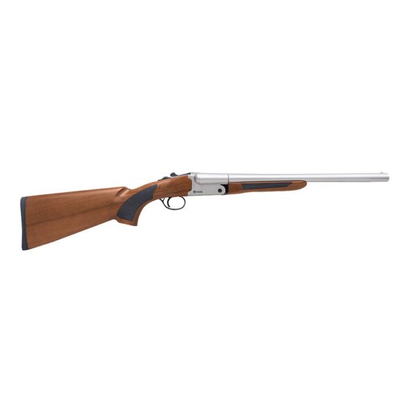 LLCITSBS1218NKL Citadel Boss Coach SxS Shotgun 12ga 3" Chamber 2rd Capacity 18.5" Barrel Nickel Finish