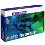 LPN317105 Lapua Naturalis Solid Rifle Ammo 308 Winchester 170gr 2625fps 20/ct