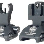 LW200 0065A01 1 LWRC SKIRMISH FRONT/REAR SIGHT BLK