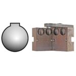 LY2665451 1 Lyman Round Ball Mould - Double Cavity .451"