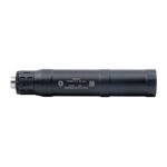 MO12711 Gemtech LUNAR 9 Aluminum Pistol Suppressor 9mm Luger Black Compatible with all GM-9 mounting options