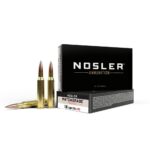 NO43136 1 Nosler Match Grade Rifle Ammunition .338 Lapua Mag. 300gr CC 20/Box