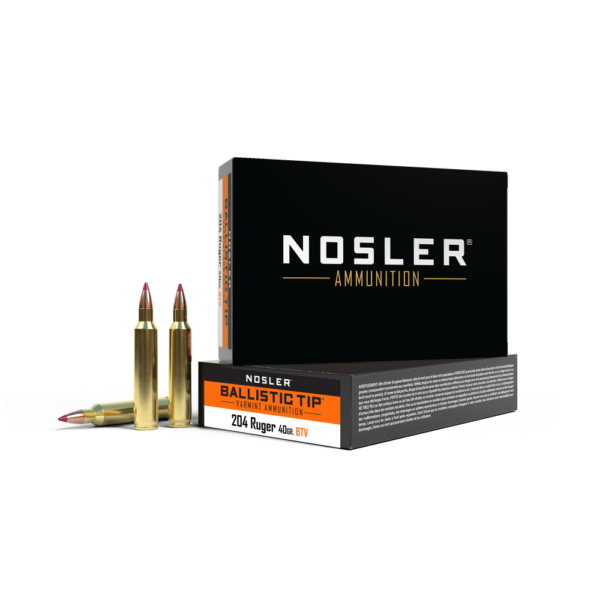 NO61021 1 204 Ruger 40gr Ballistic Tip (20 ct.) Ammunition