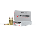 NO65137 1 Nosler Ammo Varmageddon Rifle Ammunition .222 Rem 50g VG FBT 3150 fps 20/ct