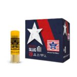 OQCSLUG21 PPU Stars & Stripes Rifled Slug Shotshells 20ga 2-3/4'' 3/4 ozoz 1350 fps Slug 25/ct