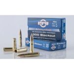 OQPP300BH PPU Standard Rifle Ammunition .300 AAC Blackout 125 gr HPBT 1340 fps 20/ct