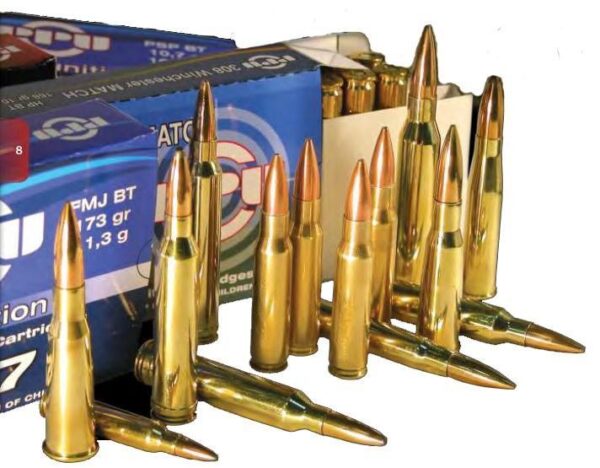 OQPP708 PPU Rifle Ammunition 7mm-08 Rem 141 gr PSP BT 2860 fps - 20/box