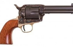 Cimarron Pistolero .45 Long Colt 4.75 inch revolver with color case hardened frame and walnut grip