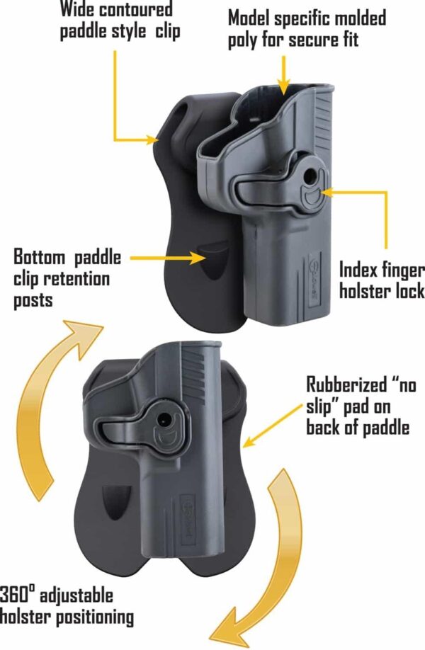 PH110056 Caldwell Tac Ops Holster Glock 34