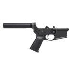 QJAPAR5011241 Aero Precision AR15 Pistol Complete Lower w/MOE Grip No Brace - Black