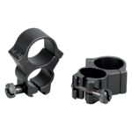 RD47327 1 Redfield See Through Scope Rings .22 cal 3/8" Dovetail Black 2/ct